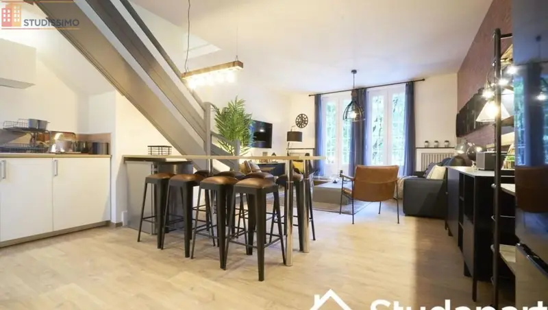 Studio meublé 11m² Reims 51100 - Meublé, DPE A - Photo 3