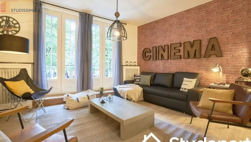 Studio meublé 11m² Reims 51100 - Meublé, DPE A - Photo 2
