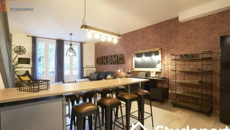 Studio meublé 11m² Reims 51100 - Meublé, DPE A - Photo 1