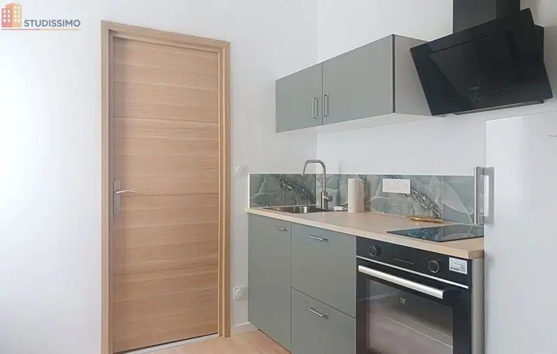 Studio meublé 25m² Reims 51100 - Meublé, DPE C - Photo 6