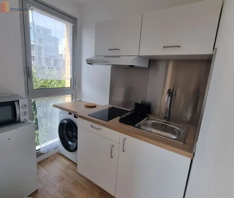 Studio meublé 26m² Reims 51100 - Lumineux, équipé - Photo 5