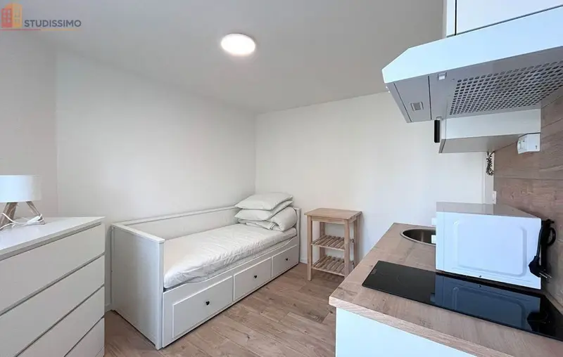 Studio meublé 12m² Reims 51100 - Meublé, DPE C - Photo 3