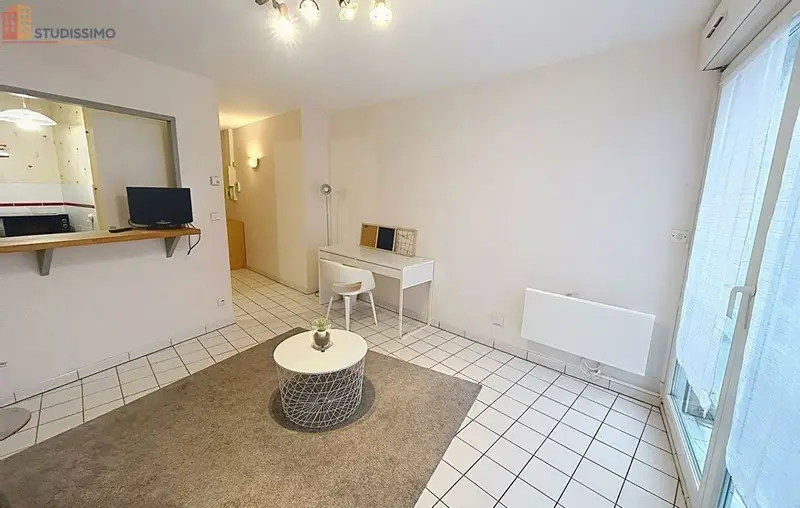 Studio meublé 28m² Reims 51100 - Meublé, au calme - Photo 7