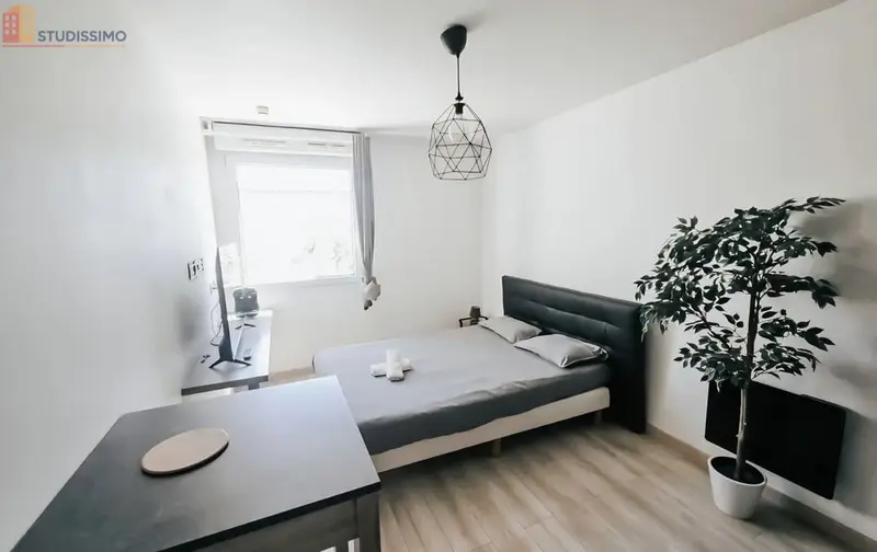Studio meublé 18m² Reims 51100 - Charmant, centre-ville - Photo 2