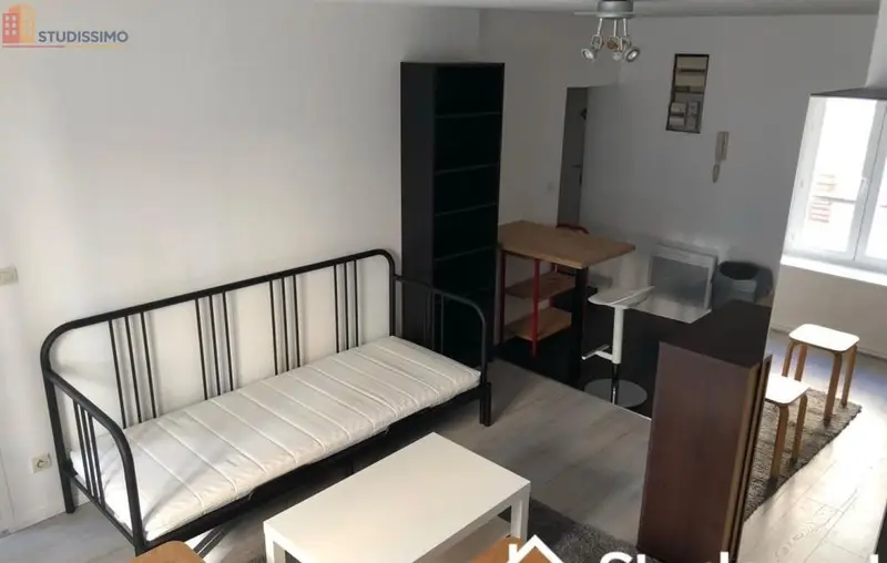 Studio meublé 24m² Reims 51100 - Meublé, 1er étage - Photo 1
