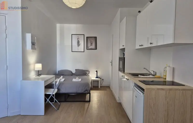 Studio meublé 28m² Reims 51100 - Meublé, DPE C - Photo 12