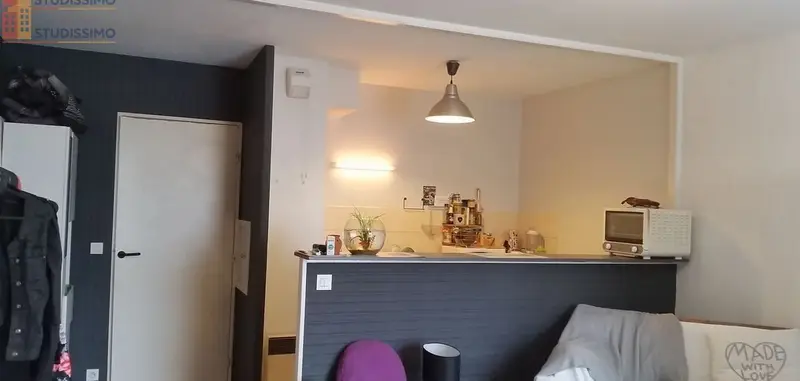 Studio 27m² Reims centre-ville - Photo 2