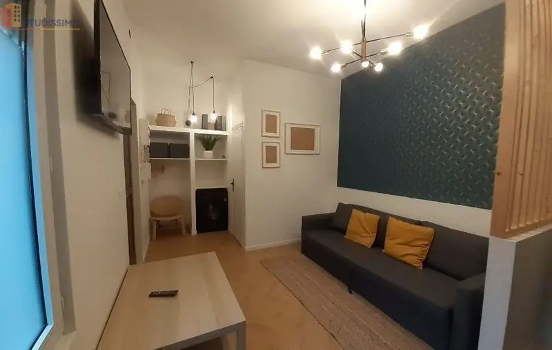 Studio meublé 25m² Reims 51100 - Meublé, DPE C - Photo 2