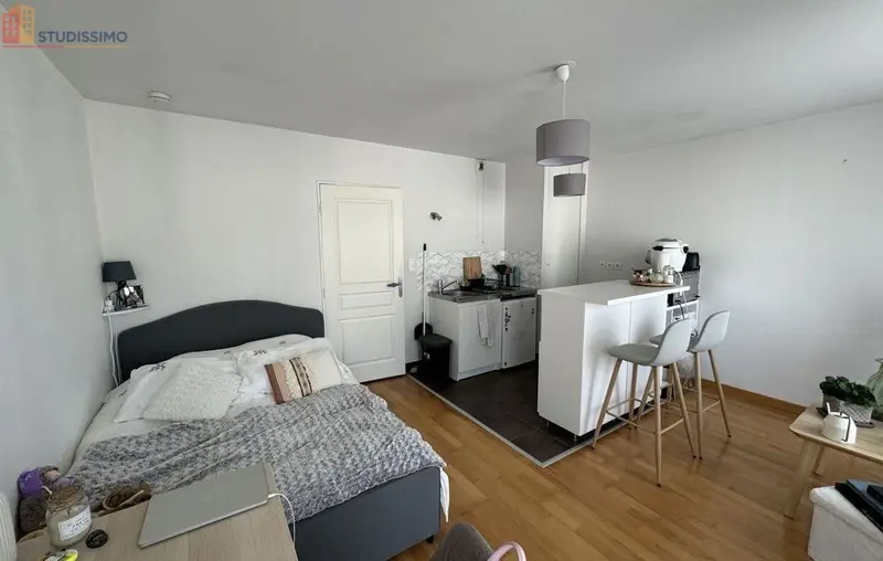 Studio 28m² Reims 51100 - Photo 2