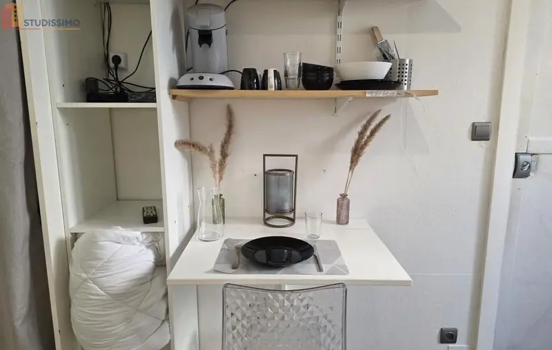 Studio meublé 16m² Reims 51100 - Meublé, 1 pièce - Photo 4