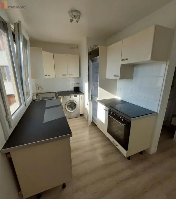 Studio 31m² Reims 51100 - Meublé, DPE D - Photo 4