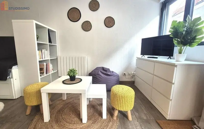 Studio meublé 18m² Reims 51100 - Meublé, cosy - Photo 4