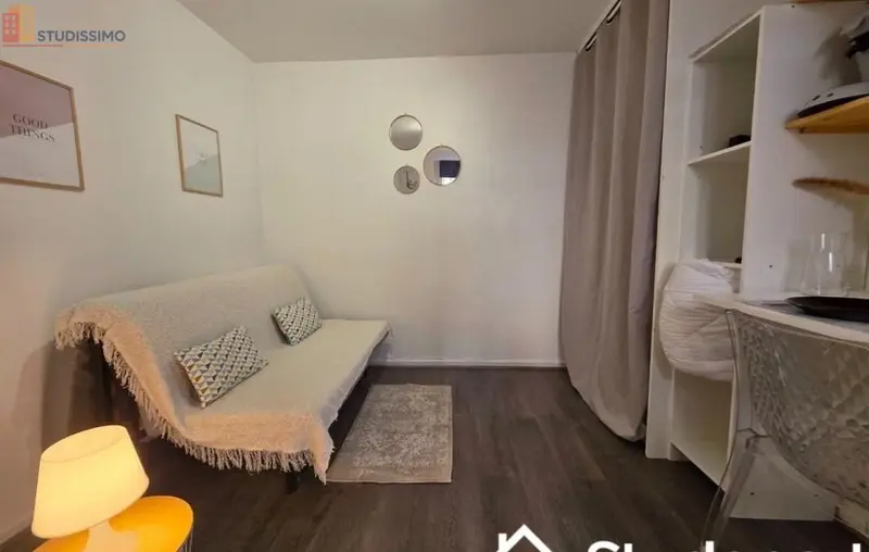 Studio meublé 16m² Reims 51100 - Meublé, DPE A - Photo 1