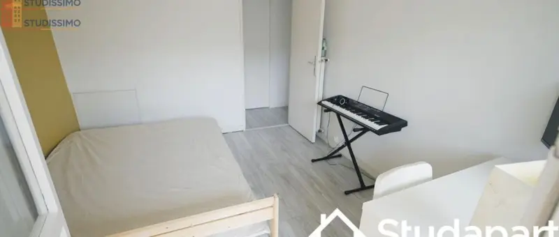 Studio meublé 10m² Reims 51100 - Meublé, faible consommation énergie - Photo 4
