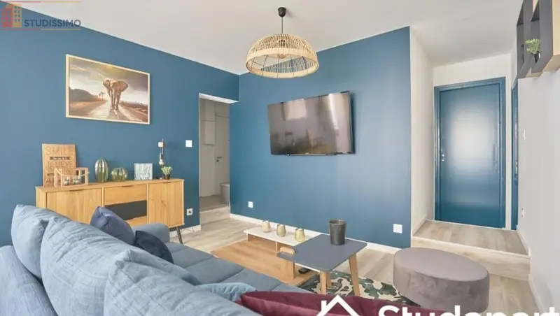 Studio meublé 12m² Reims 51100 - Meublé, DPE A - Photo 4