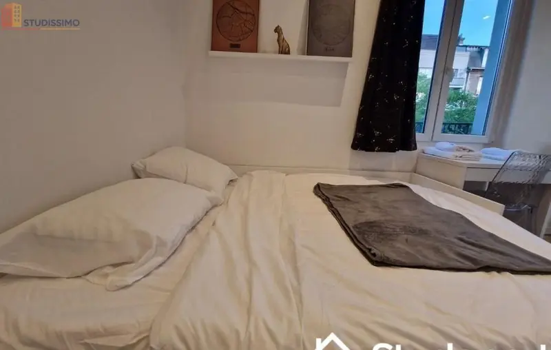 Studio meublé 18m² Reims 51100 - Meublé, DPE A - Photo 1