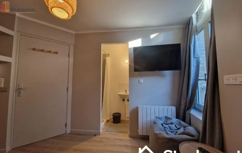 Studio meublé 15m² Reims 51100 - Meublé, 1er étage - Photo 1