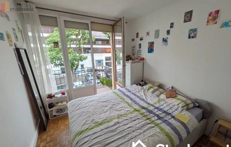 Studio meublé 13m² Reims 51100 - Meublé, DPE C - Photo 2