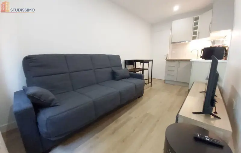 Studio meublé 15m² Reims 51100 - Meublé, DPE D - Photo 6