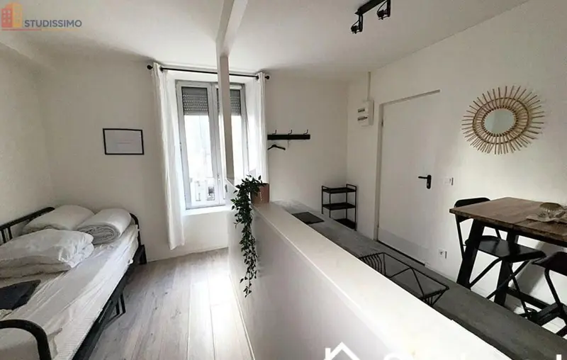 Studio meublé 18m² Reims 51100 - Meublé, compact - Photo 3