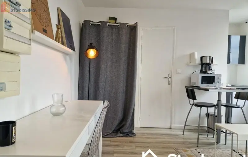 Studio meublé 18m² Reims 51100 - Lumineux, DPE A - Photo 1