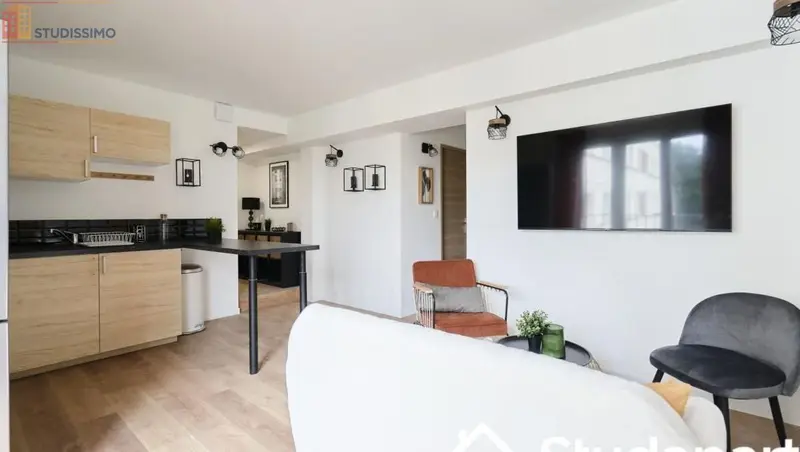 Studio meublé 11m² Reims 51100 - Calme, lumineux - Photo 2