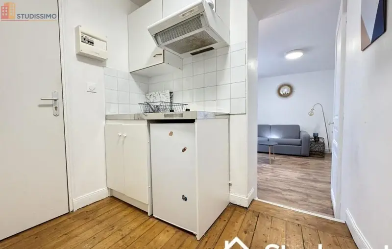 Studio meublé 19m² Reims - Meublé, 1er étage - Photo 3