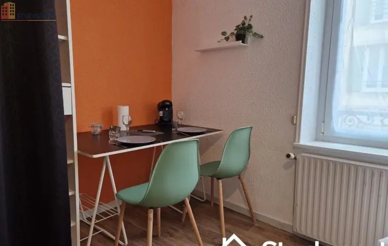 Studio 17m² Reims 51100 - Meublé, DPE A - Photo 2