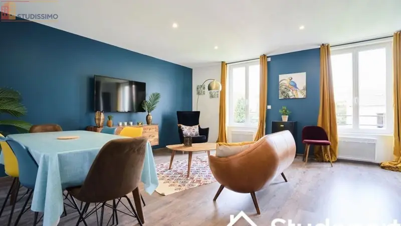 Studio meublé 12m² Reims - Lumineux, DPE A - Photo 2