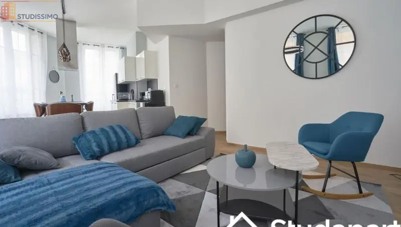 Studio meublé 10m² Reims 51100 - Calme, lumineux - Photo 2