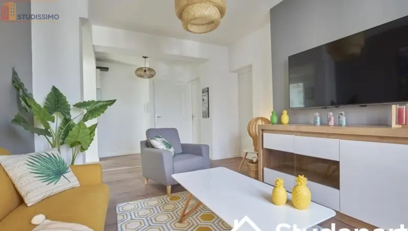 Studio meublé 14m² Reims 51100 - Meublé, DPE A - Photo 3