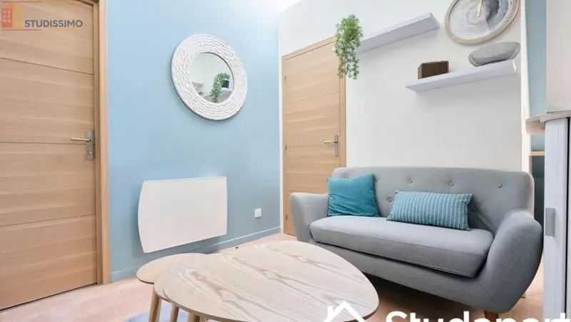 Studio 11m² Reims 51100 - Meublé, lumineux - Photo 2