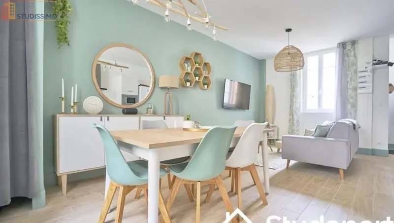 Studio meublé 10m² Reims 51100 - Meublé, DPE A - Photo 4