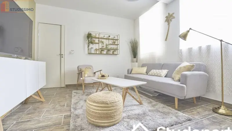 Studio meublé 13m² Reims 51100 - Meublé, DPE A - Photo 3