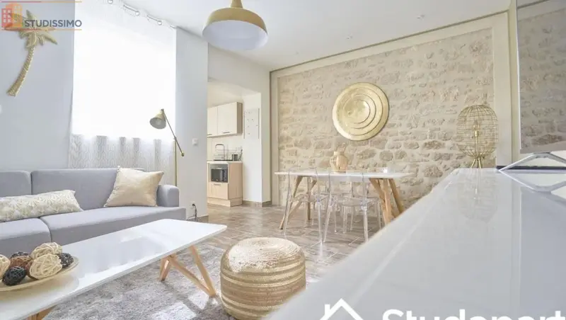 Studio meublé 13m² Reims 51100 - Meublé, DPE A - Photo 1