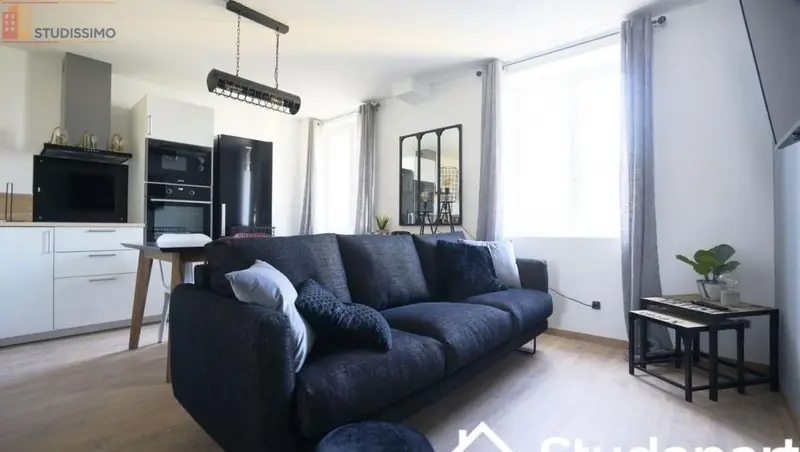 Studio meublé 13m² Reims 51100 - DPE A, calme - Photo 1