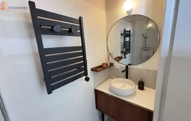 Studio meublé 19m² Reims 51100 - Meublé, DPE D - Photo 4