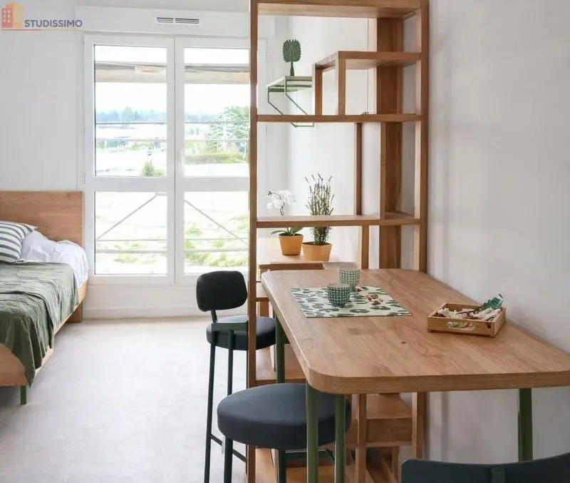 Studio 16m² Reims 51100 - Meublé, équipé - Photo 2