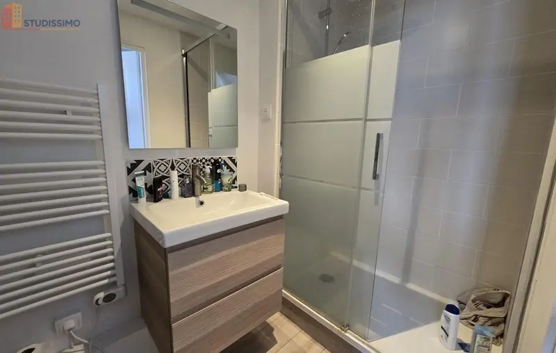 Studio meublé 17m² Reims 51100 - Dernier étage, lumineux - Photo 3