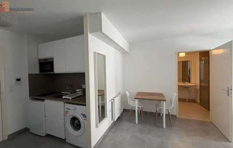 Studio meublé 26m² Cormontreuil - Balcon, garage - Photo 2