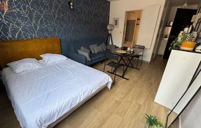Studio 23m² Reims 51100 - Entièrement meublé - Photo 2