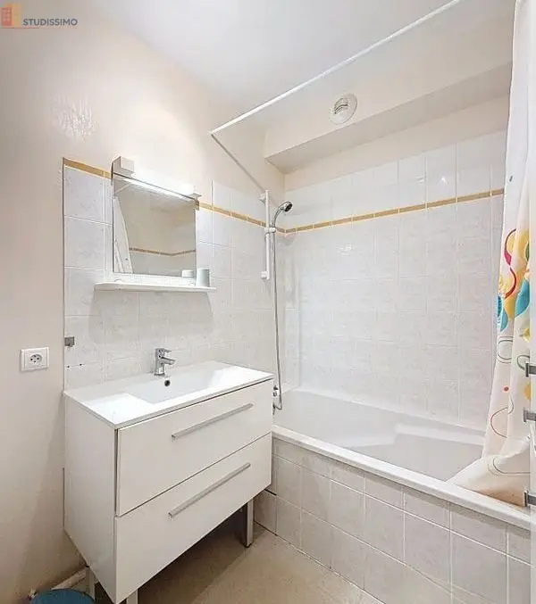 Studio meublé 28m² Reims 51100 - Meublé, DPE C - Photo 2