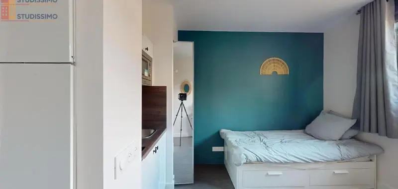 Studio meublé 20m² Reims 51100 - Meublé, DPE C - Photo 10