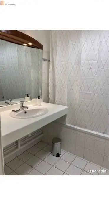 Studio meublé 24m² Reims 51100 - Meublé, lumineux - Photo 1