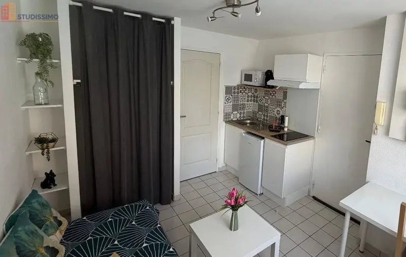Studio 18m² Reims 51100 - Meublé, quartier Jean Jaurès - Photo 2