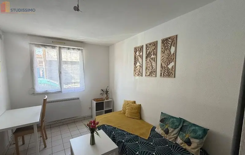 Studio 18m² Reims 51100 - Meublé, quartier Jean Jaurès - Photo 1