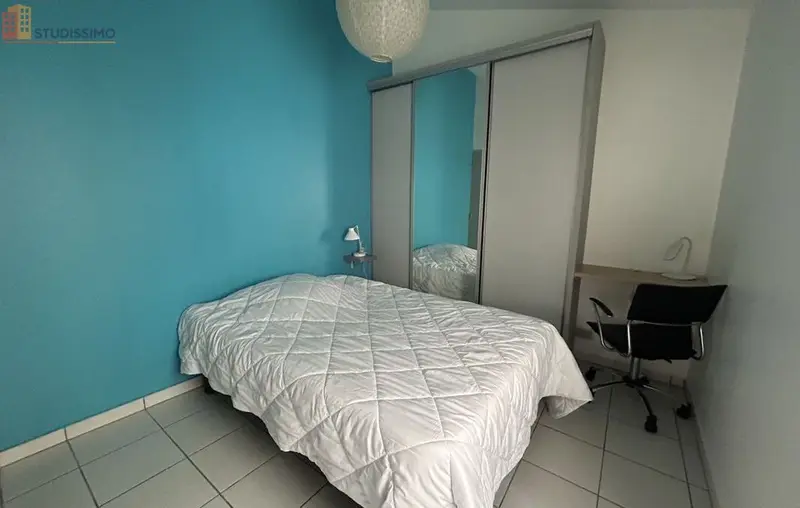Studio 27m² Reims 51100 - Meublé - Photo 3