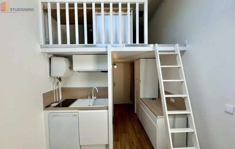Studio meublé 22m² Reims 51100 - Mezzanine, lumineux - Photo 2
