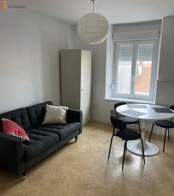 Studio meublé 28m² Reims centre - Hypercentre, lumineux - Photo 1