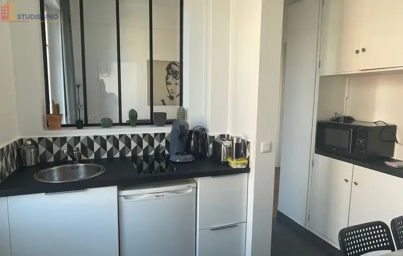Studio 19m² Reims 51100 - Meublé, au calme - Photo 1